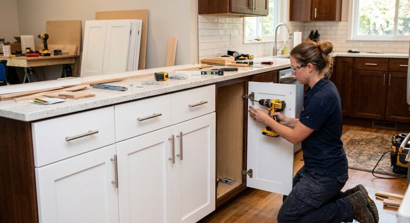 Cabinet Drawer Remodeling in Dayton, OH