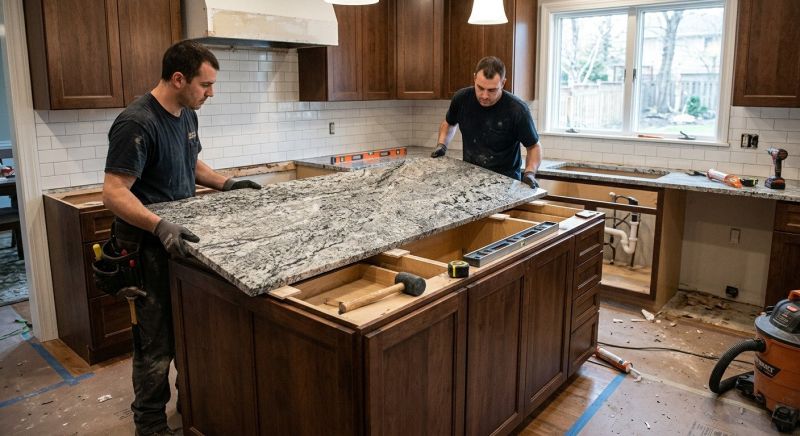 Custom Countertop Installation in Marin County, CA