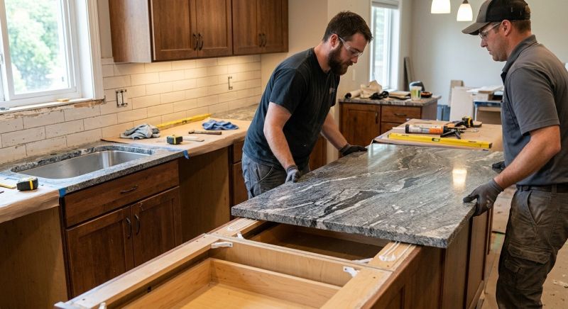 Granite Countertop Installation in Roseville, CA