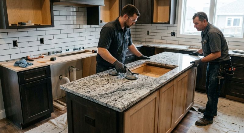 Kitchen Countertop Replacement in Lake County, IL
